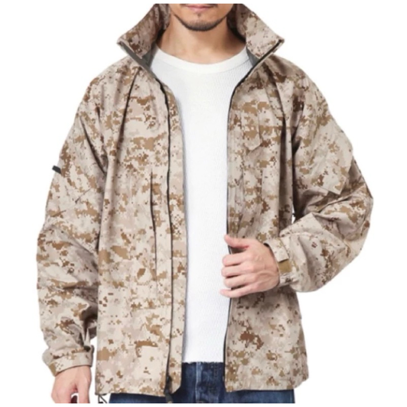 M-S 全新 美軍公發 海軍陸戰隊 數位沙漠迷彩 Gore-Tex 外套 ECWCS  MARPAT 防水夾克 雨衣