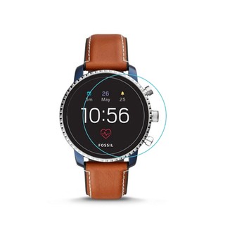 現貨 兩片裝 Qii Fossil Q Explorist HR Gen4 玻璃貼 鋼化玻璃貼 自動吸附 手錶保護貼