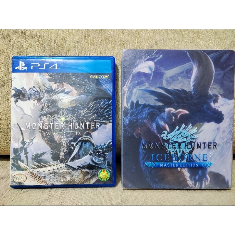 PS4 魔物獵人 世界 冰原鐵盒版 中文版