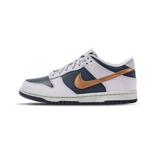 Nike Dunk Low SE "Copper Swoosh" ( GS) 藍金 女鞋 大童 DX1663-400
