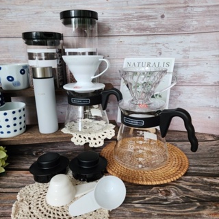 日本玻璃知名品牌HARIO咖啡花茶玻璃壺