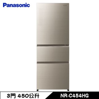 Panasonic 國際 NR-C454HG-N 冰箱 450L 3門 玻璃 變頻