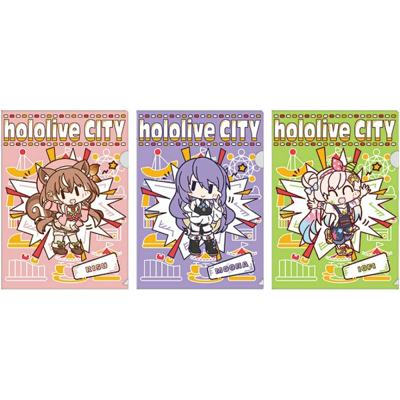 Holocity Moona Iofi ID一期生資料夾 Holo Hololive