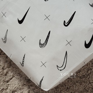 -Yours- NIKE LAB ELITE 防水 環保 購物 提袋 手提袋 購物袋 線條/塗鴉
