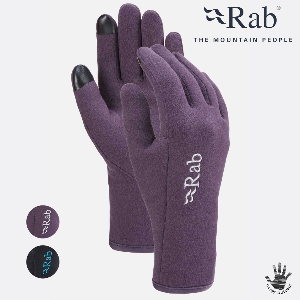 Rab Power Stretch Contact Glove 女款 保暖刷毛觸控手套 彈性透氣保暖手套 QAH-56