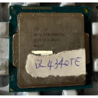 Intel Core i3-4340TE 2.6G /4M 2C4T 模擬四核心 1150 cpu QS QFZP