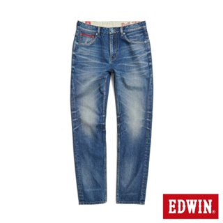 EDWIN BLUE TRIP系列 深色修身直筒牛仔褲(中古藍)-男款