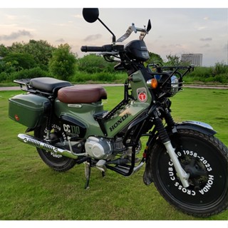 cub110馬鞍箱 適用於 honda cub110改裝鋁合金馬鞍箱 cc110 cub110塑膠馬鞍箱支架組