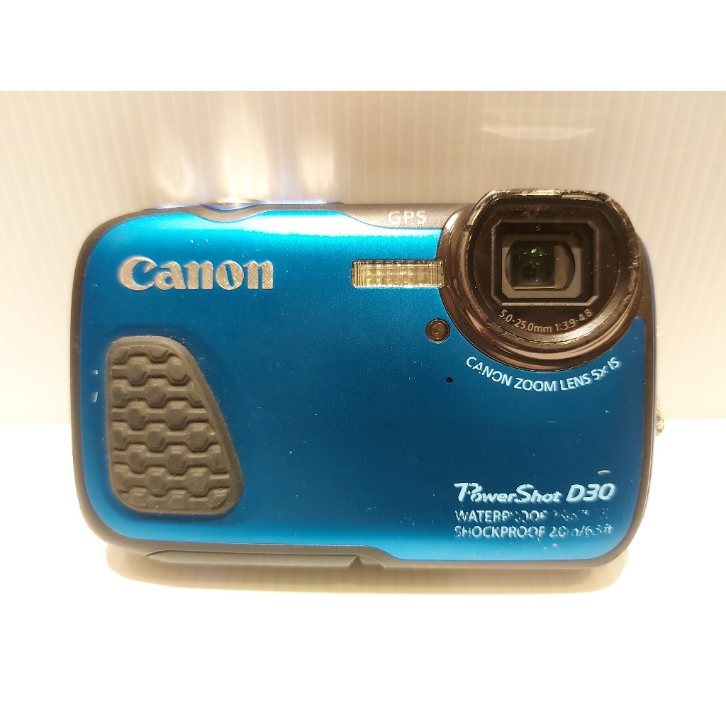 日本製 佳能 CANON D30 防水數位相機 三防相機 防水 防塵 防震 潛水高清數位相機 76