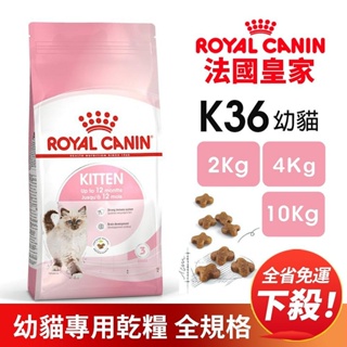 Royal Canin 法國皇家 K36 幼貓專用乾糧【免運】 全規格 幼貓 貓飼料 🌱饅頭喵❣️