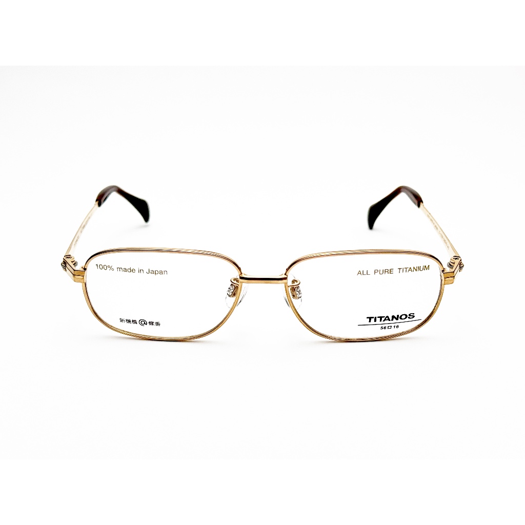 【全新特價】TITANOS 帝王鈦 日本製光學眼鏡鏡框 T1331 CGP 高級100%帝王純鈦 Titanium