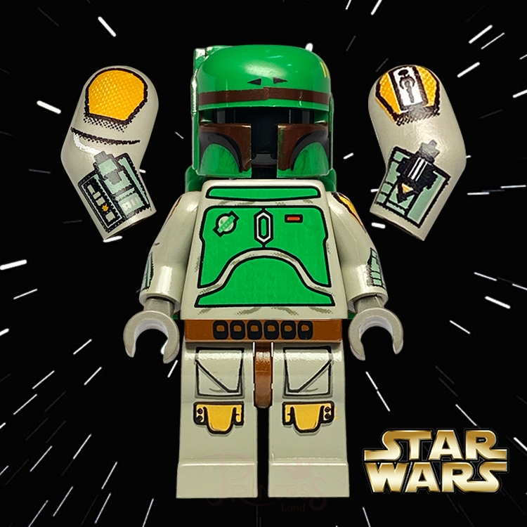 公主樂糕殿 LEGO 樂高 10123 星際大戰 賞金獵人 波巴·費特 Boba Fett sw0107 36-01