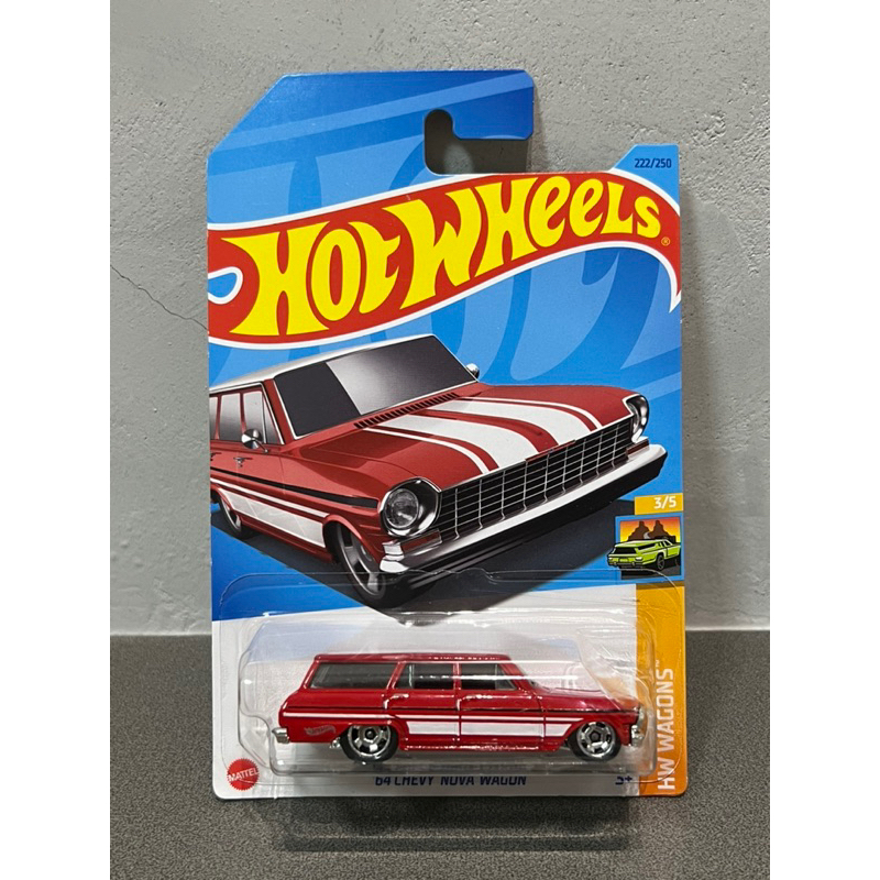 Hot Wheels 風火輪 ‘64 Chevy Nova Wagon 2023 HW Wagons 旅行車 瓦罐