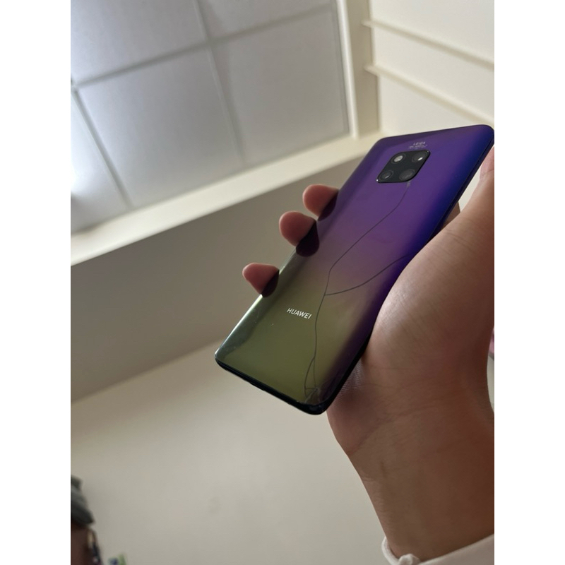 【任的二手3C商店】 【NG可開機可顯示零件機】華為HUAWEI Mate 20 Pro 6+128G