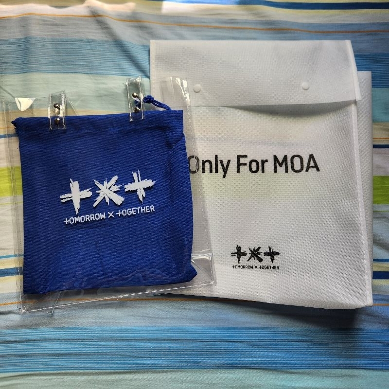 TXT SHOWCASE Event Gift FREEFALL MOA 提袋 Tomorrow × Together