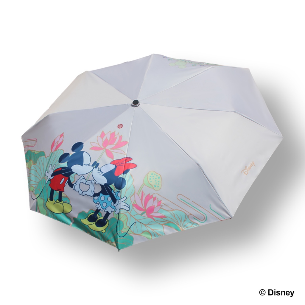 【故宮精品】迪士尼系列 - 太液荷風傘(盒裝) 陽傘 雨傘 晴雨傘