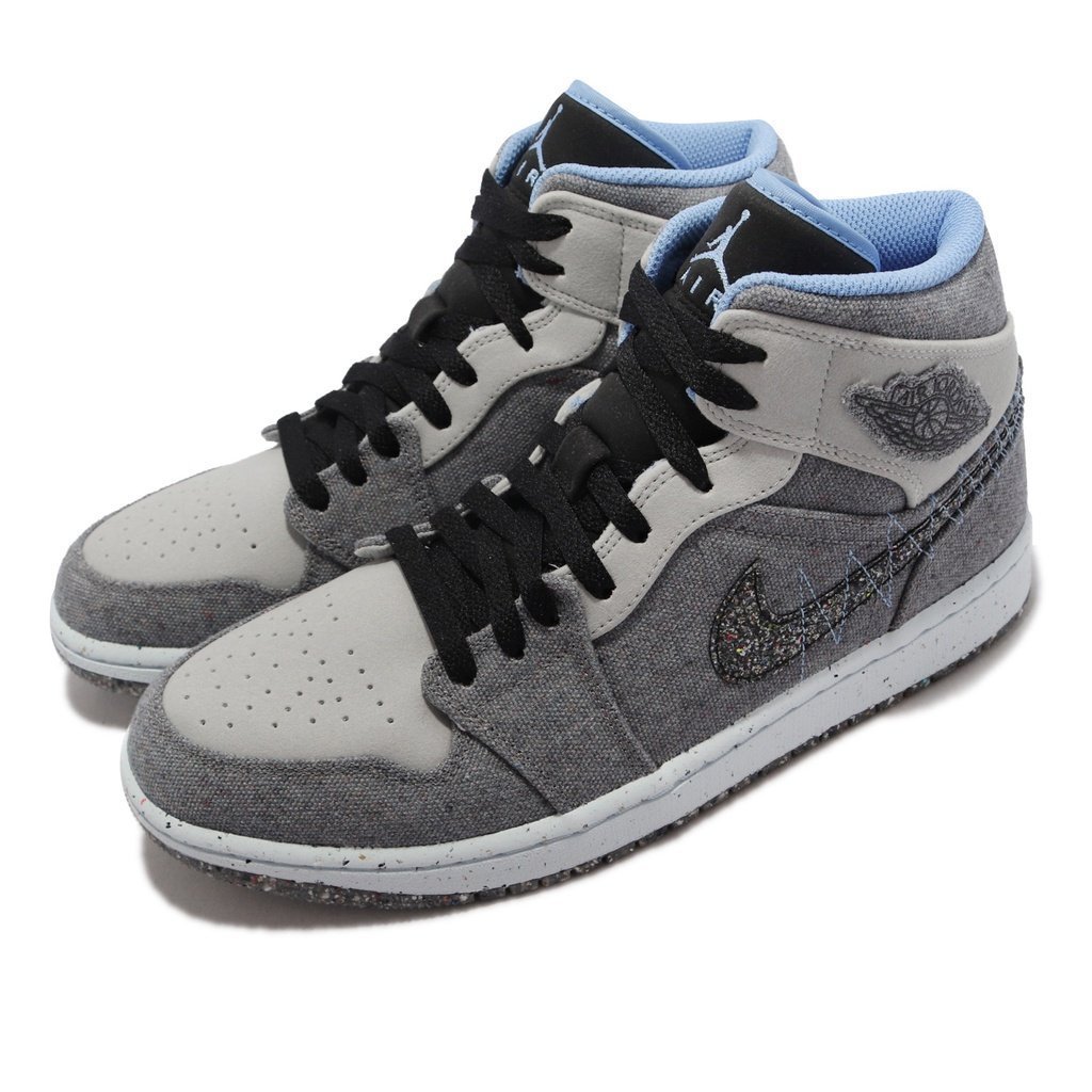 S.G NIKE Air Jordan 1 Mid SE DM3529-004 灰 黑 男鞋 環保材質 運動 休閒鞋