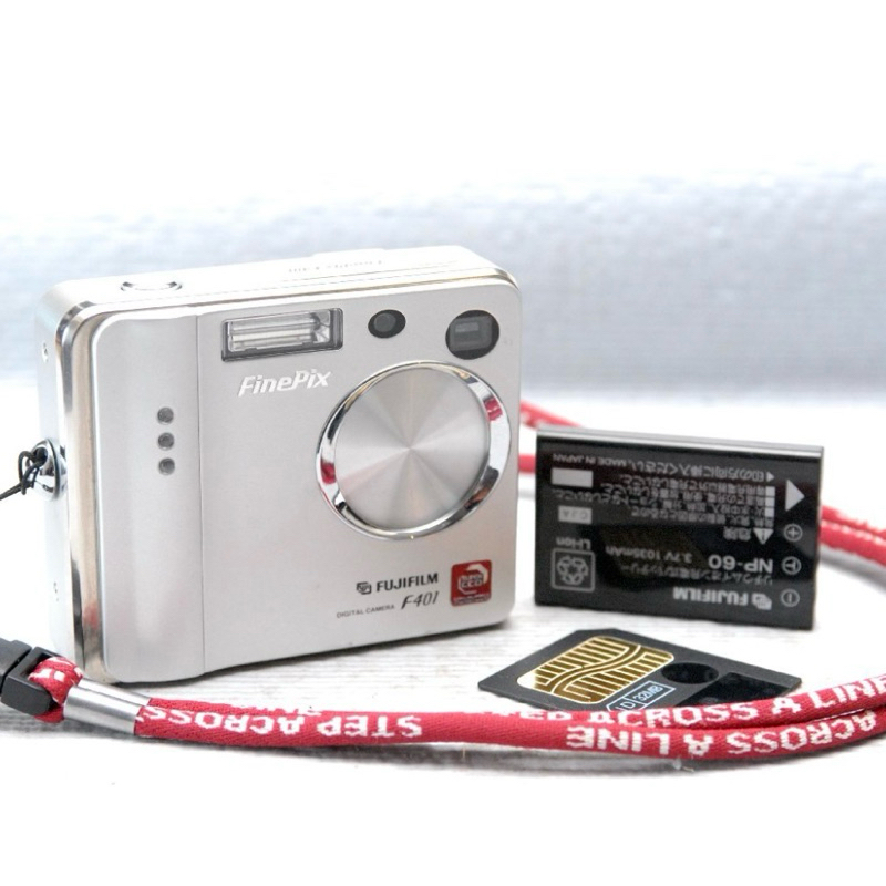 富士FUJIFILM FinePix F401_CCD相機/方塊機+防水盒(二手)