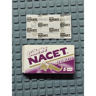 Gillette Nacet Stainless DE Blade 刮鬍刀片