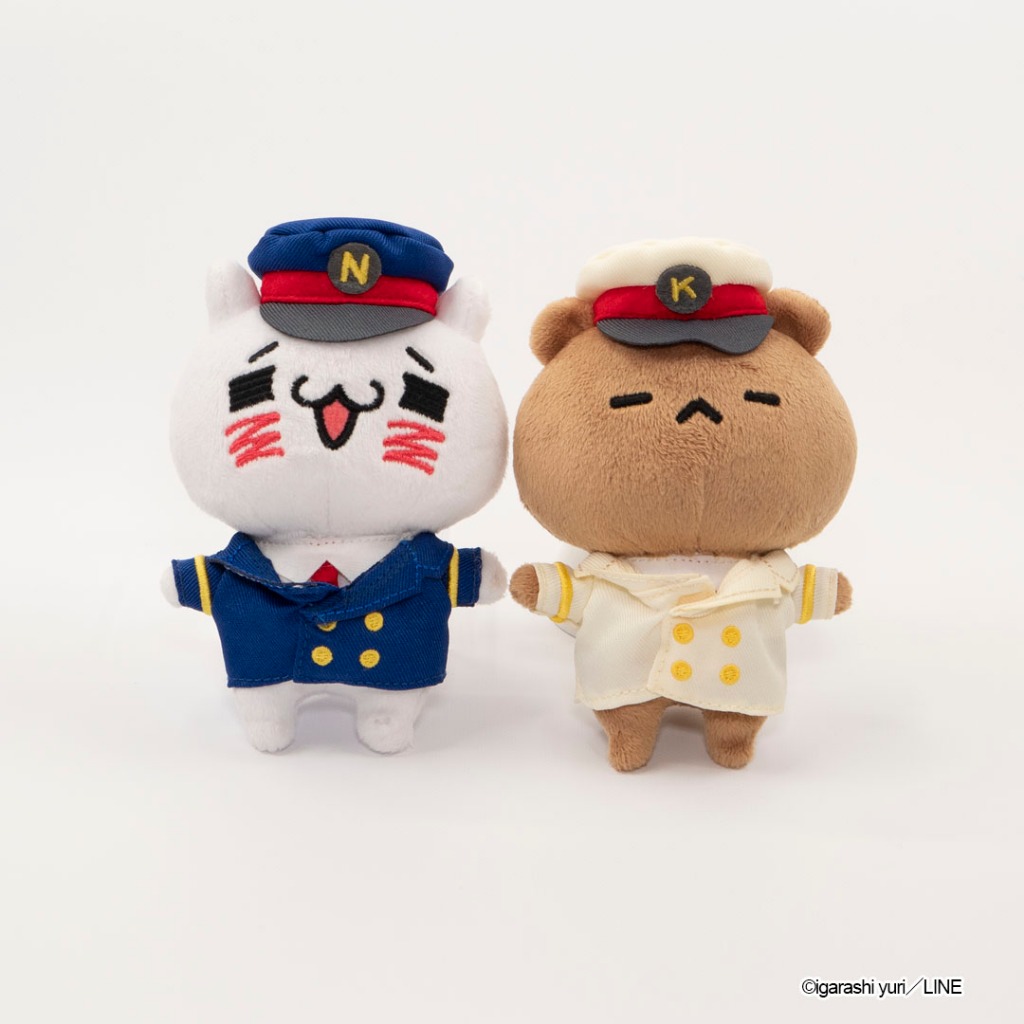 日本正版 東京車站限定 愛しすぎて大好きすぎる igarashi yuri 貓與熊 娃娃 吊飾 胸針