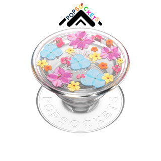 隔日到貨 泡泡騷 手機支架 半透花海 PopSockets 伸縮手機支架