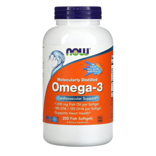 NOW 魚油 Omega-3 180EPA/120DHA 200粒