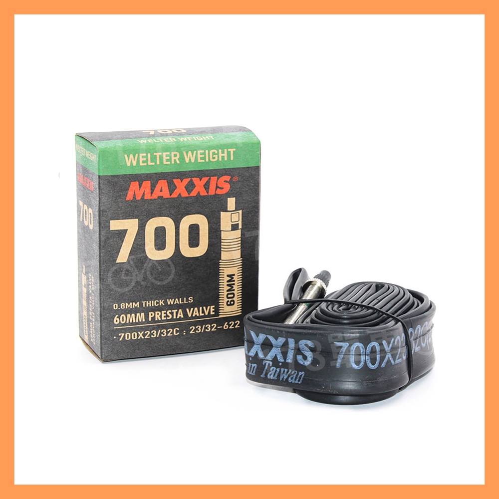 【178單車】MAXXIS瑪吉斯內胎/700x23/32c/60mm/內胎/MAXXIS/單車內胎/公路車內胎/輪胎