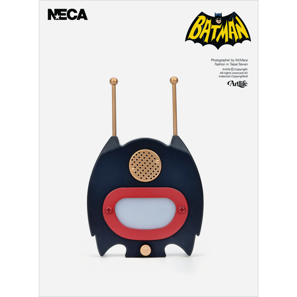 ArtLife ㊁ NECA DC COMICS Batman 1966 Bat Radio 蝙蝠俠 收音機