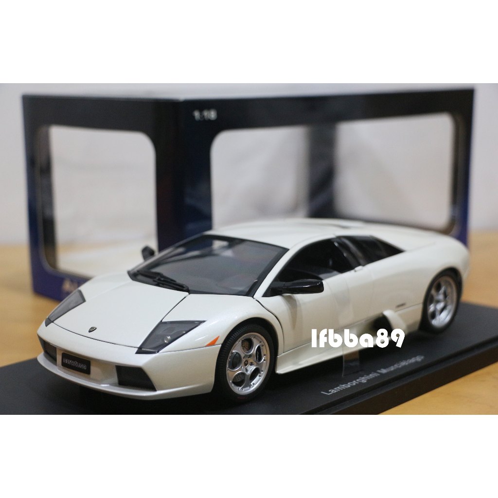 Autoart 1/18 Lamborghini Murcielago 蘭博基尼 白 全新未拆