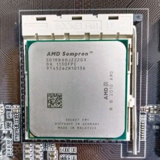 AMD sempron x2 198 2.5GHz 雙核心 65W FM1腳位 處理器 升級換下 現貨 升級BIOS用