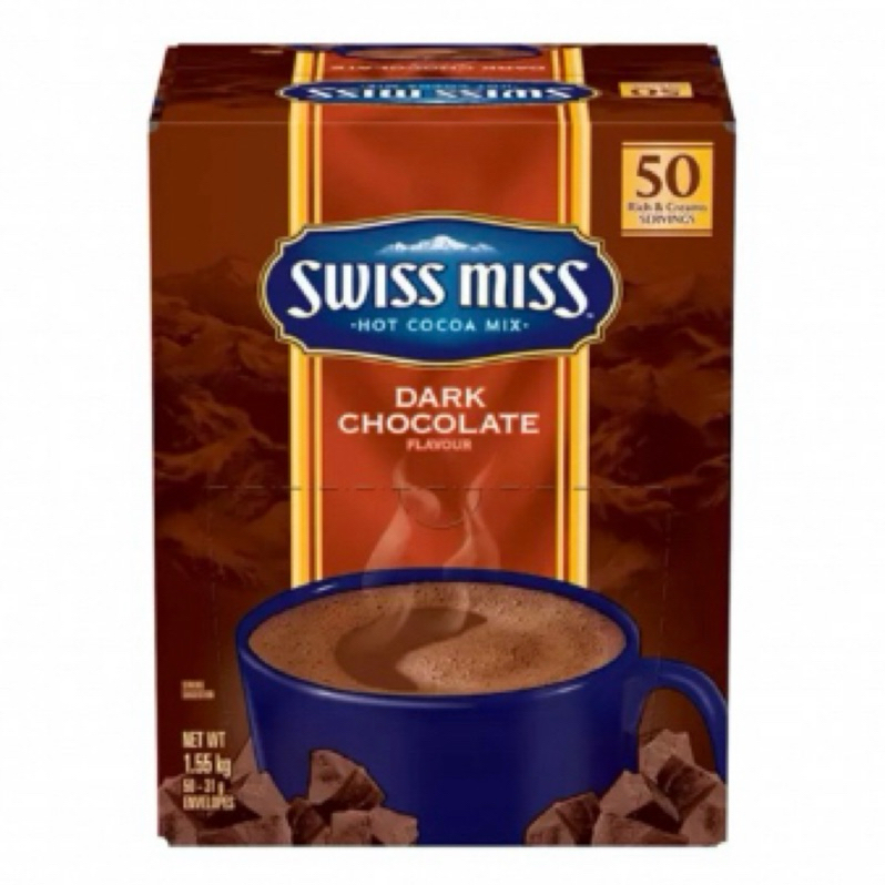 Swiss Miss 即溶可可粉 香醇巧克力 Dark Chocolate 31公克