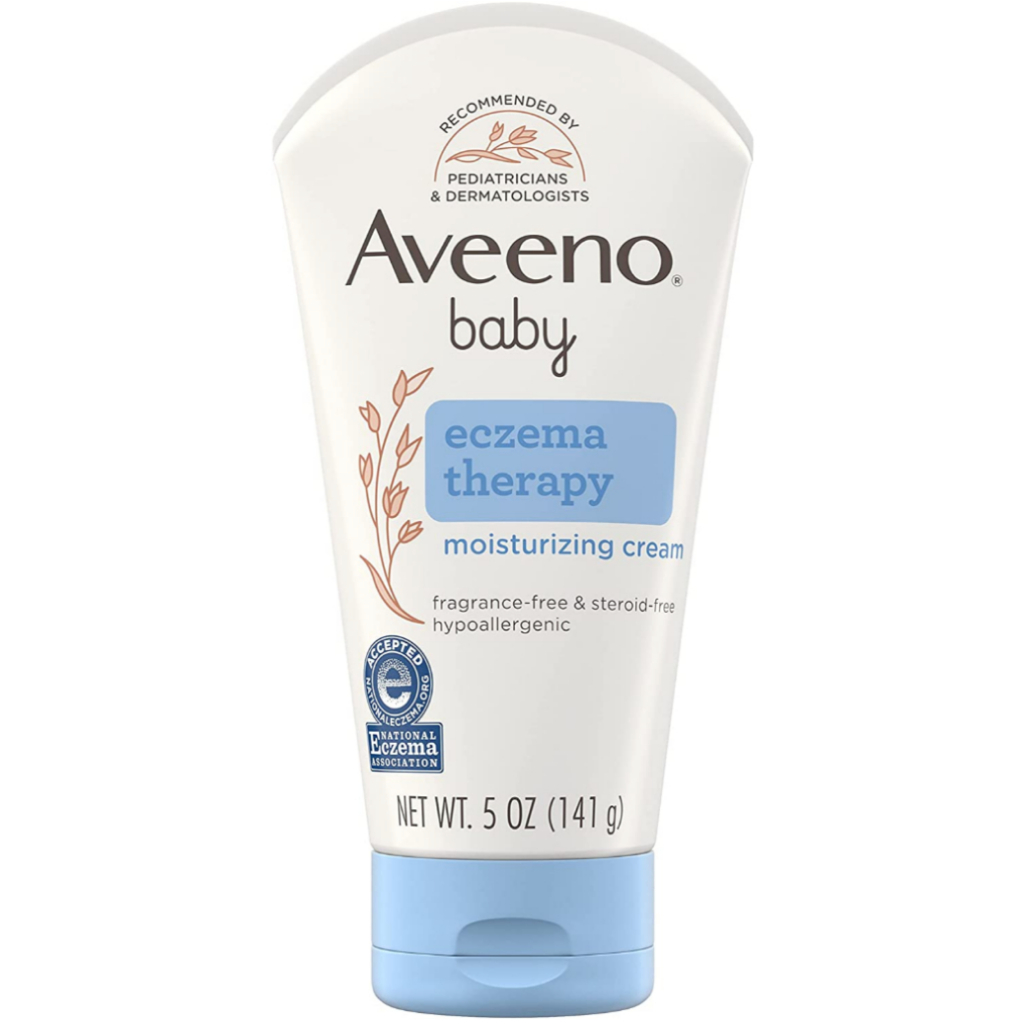 現貨在台 Aveeno Eczema Therapy 天然燕麥保濕乳霜 141g 臉 身體皆可用 新生兒dr.grace