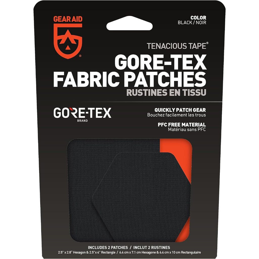 美國GEAR AID Gore-Tex® 堅韌防水 修補片 GTX專用 防寒外套、雨衣、滑雪褲、手套、腿套、補丁