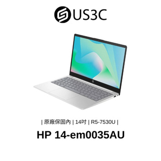 HP Laptop 14-EM0035AU 14吋 FHD R5-7530U 16G 512G 輕薄 商用筆電 福利品