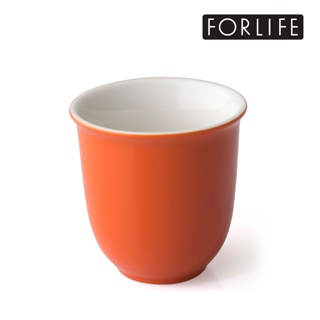 FORLIFE和風陶瓷握杯-紅蘿蔔橘