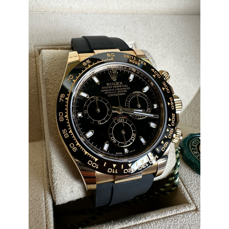 ♛ 勞力士全金迪通拿Rolex Cosmograph絕版 黑武士Daytona 116518ln⭐️