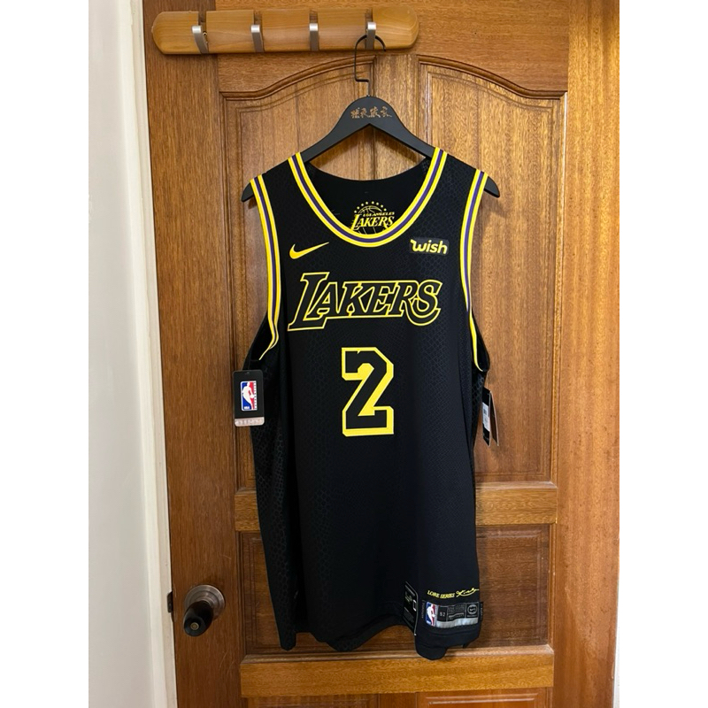NBA 洛杉磯 湖人 球哥 Lonzo Ball 2017-18 City 蛇鱗 Kobe設計AU 球員版含贊助標 球衣