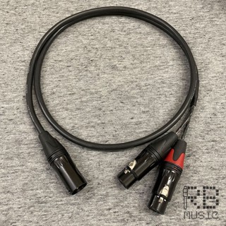 【RB MUSIC】Canare MR202-2AT 轉接線 立體聲 XLR公轉雙XLR母 Behringer P2專用