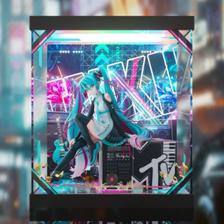 《Yao 挖寶趣》F:NEX初音未來 × MTV 1/7 PVC公仔 專用展示盒