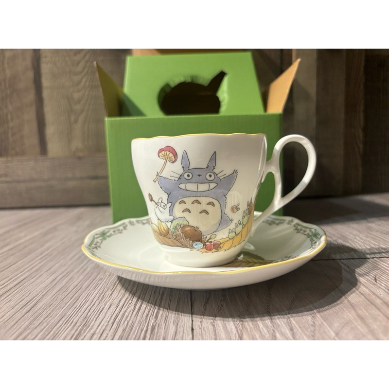 全新 現貨 日本Noritake TOTORO龍貓250ml骨瓷製茶 咖啡/杯盤 畢業禮物 生日禮物