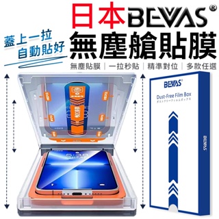 【總代理】日本BEVAS 零失誤 無塵艙貼膜 螢幕保護貼 玻璃貼膜 手機保護貼 鋼化玻璃膜 鋼化玻璃 防窺 鋼貼