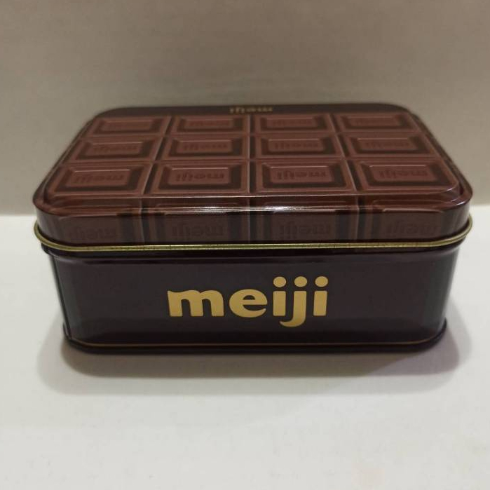 全新明治 Meiji 經典巧克力針線盒