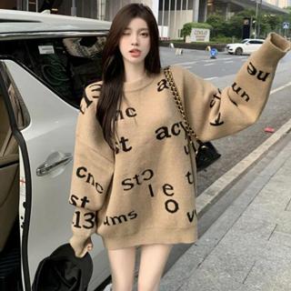 佰分佰150kg內可穿/多色可選/特大碼/冬裝/外套/韓系/黑白格/寬鬆/針織毛衣/外套/慵懶/復古風/針織衫/大尺碼
