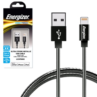 Energizer 勁量 MFI金屬充電線 MFI認證線 1.2m APPLE認證 充電線 快充線 蘋果充電線 傳輸線