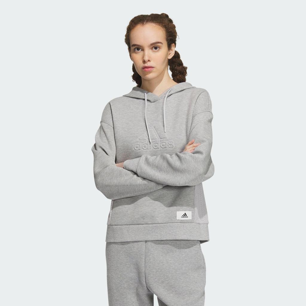 ADIDAS 女生款 LOUNGE HOODY 連帽上衣 IP0754 愛迪達 帽T