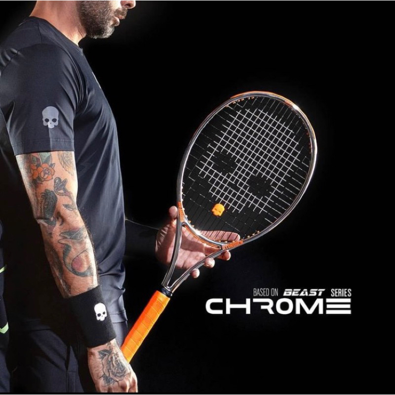 Prince X Hydrogen Beast Chrome 300 限量款 網球潮牌 閃亮✨ 電鍍網球拍