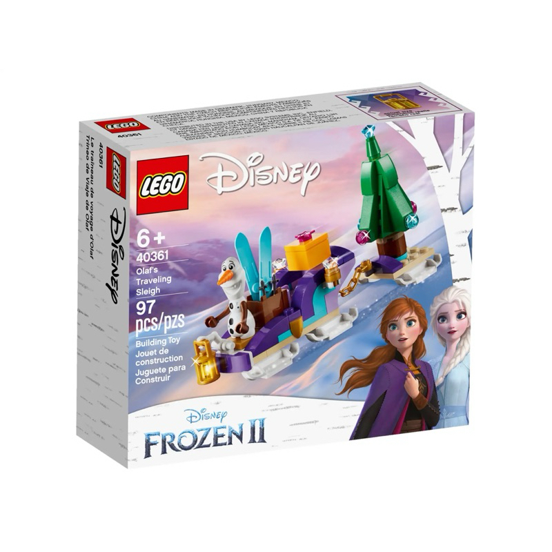 【樂高丸】樂高 LEGO 40361 雪寶的旅行雪橇｜迪士尼 Disney｜艾莎 冰雪奇緣｜GWP｜聖誕節