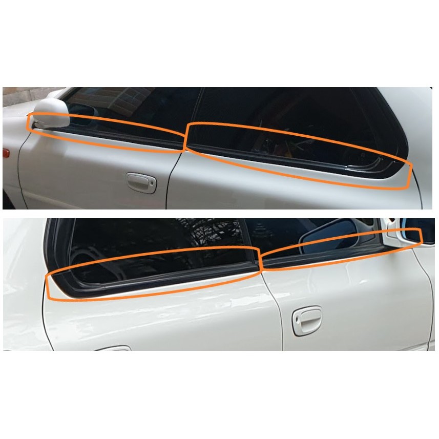 SUBARU Impreza GT 車窗 水切 外水切 GC8  原廠 新品 現貨