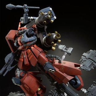 BANDAI萬代(魂商限定版)MG 1/100 雷霆宙域戰線 精神感應薩克 高機動型薩克最終決戰Ver. 戰損