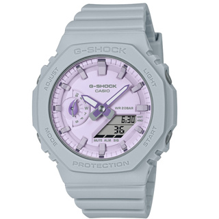 CASIO卡西歐 G-SHOCK 自然風 纖薄輕巧 丁香紫 八角形錶殼 GMA-S2100NC-8A_42.9mm